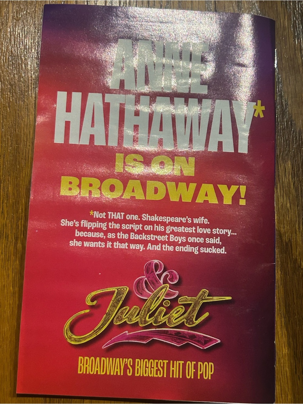 PLAYBILL Maybe Happy Ending - Picture 6 of 8